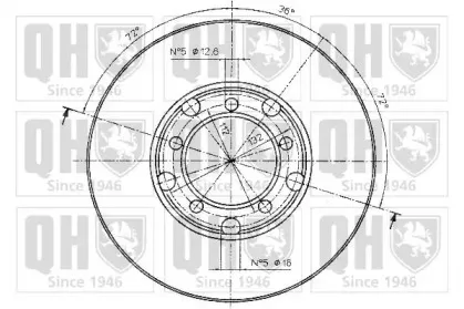 Тормозной диск QUINTON HAZELL купить