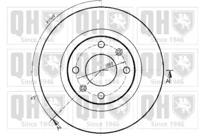 Тормозной диск QUINTON HAZELL купить