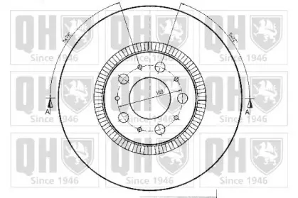 Тормозной диск QUINTON HAZELL купить