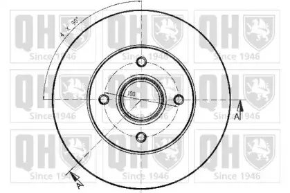 Тормозной диск QUINTON HAZELL купить