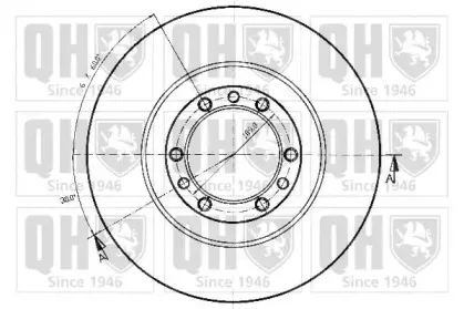 Тормозной диск QUINTON HAZELL купить