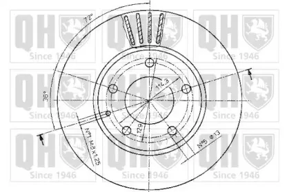 Тормозной диск QUINTON HAZELL купить