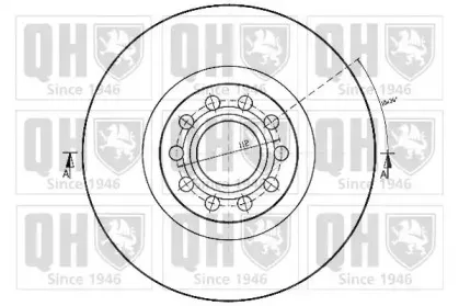 Тормозной диск QUINTON HAZELL купить