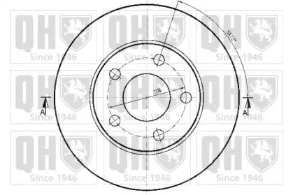 Тормозной диск QUINTON HAZELL купить