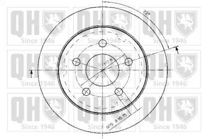 Тормозной диск QUINTON HAZELL купить