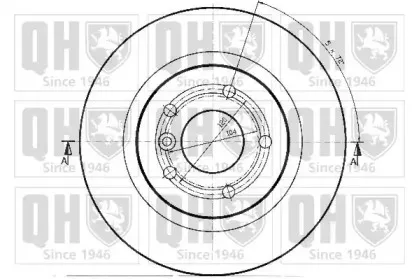 Тормозной диск QUINTON HAZELL купить