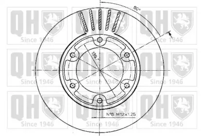 Тормозной диск QUINTON HAZELL купить