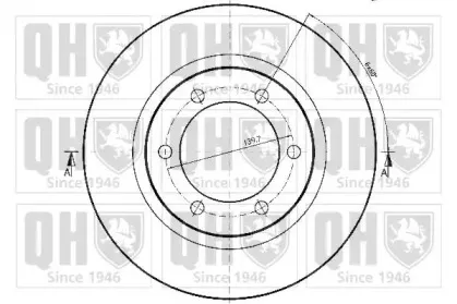 Тормозной диск QUINTON HAZELL купить