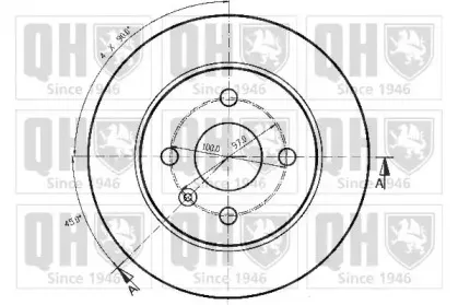 Тормозной диск QUINTON HAZELL купить