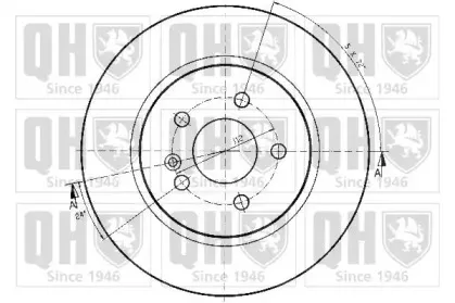 Тормозной диск QUINTON HAZELL купить