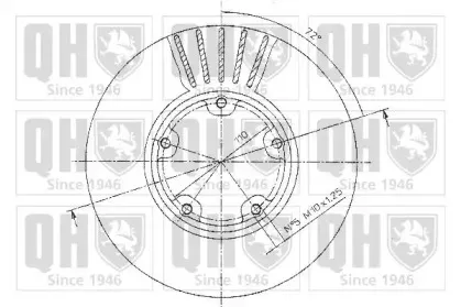 Тормозной диск QUINTON HAZELL купить