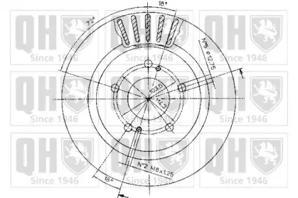 Тормозной диск QUINTON HAZELL купить
