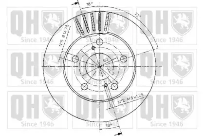Тормозной диск QUINTON HAZELL купить