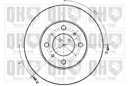 Тормозной диск QUINTON HAZELL купить