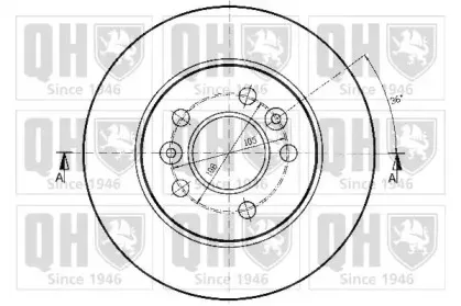 Тормозной диск QUINTON HAZELL купить