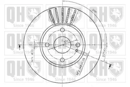 Тормозной диск QUINTON HAZELL купить