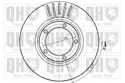 Тормозной диск QUINTON HAZELL купить