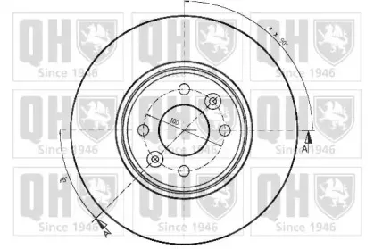 Тормозной диск QUINTON HAZELL купить