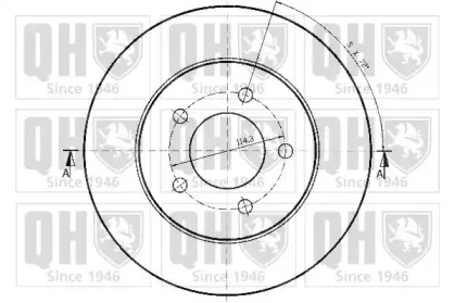 Тормозной диск QUINTON HAZELL купить