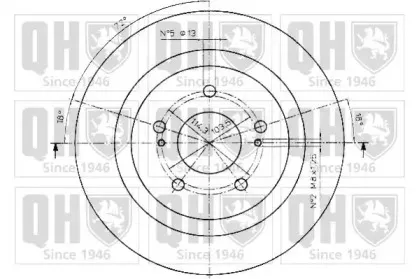 Тормозной диск QUINTON HAZELL купить