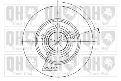 Тормозной диск QUINTON HAZELL купить