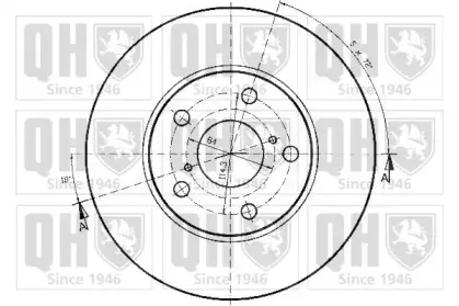Тормозной диск QUINTON HAZELL купить