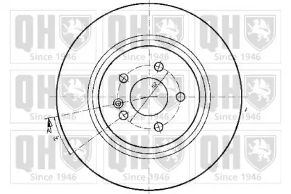 Тормозной диск QUINTON HAZELL купить