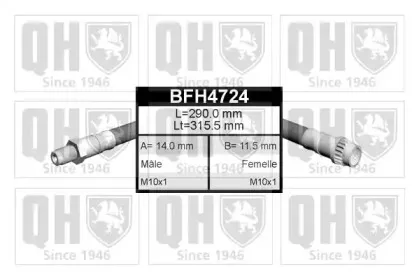 Тормозной шланг QUINTON HAZELL купить