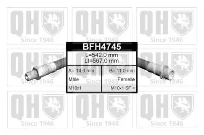 Тормозной шланг QUINTON HAZELL купить