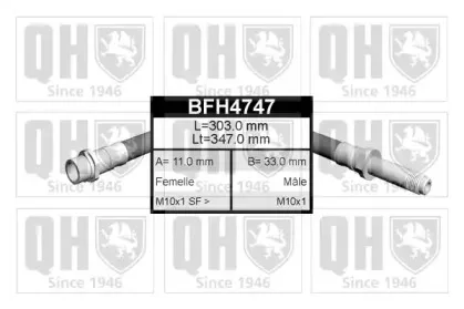 Тормозной шланг QUINTON HAZELL купить