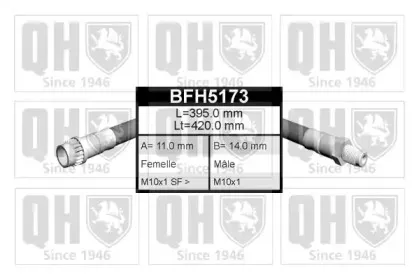 Тормозной шланг QUINTON HAZELL купить