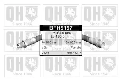Тормозной шланг QUINTON HAZELL купить