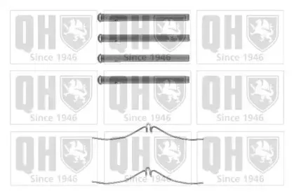 Комплектующие, колодки дискового тормоза QUINTON HAZELL купить
