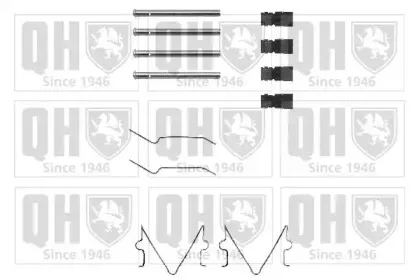 Комплектующие, колодки дискового тормоза QUINTON HAZELL купить
