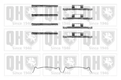 Комплектующие, колодки дискового тормоза QUINTON HAZELL купить