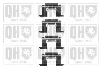 Комплектующие, колодки дискового тормоза QUINTON HAZELL купить