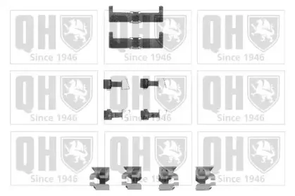 Комплектующие, колодки дискового тормоза QUINTON HAZELL купить