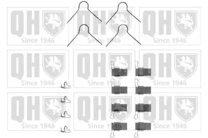 Комплектующие, колодки дискового тормоза QUINTON HAZELL купить