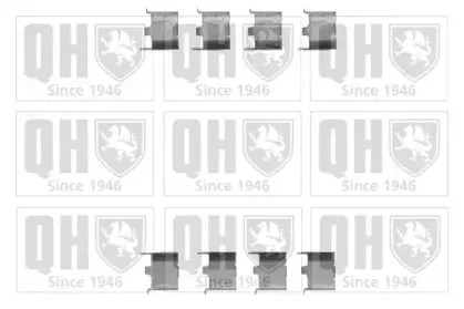 Комплектующие, колодки дискового тормоза QUINTON HAZELL купить