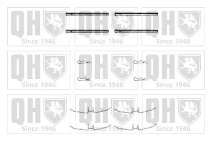 Комплектующие, колодки дискового тормоза QUINTON HAZELL купить