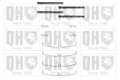Комплектующие, колодки дискового тормоза QUINTON HAZELL купить