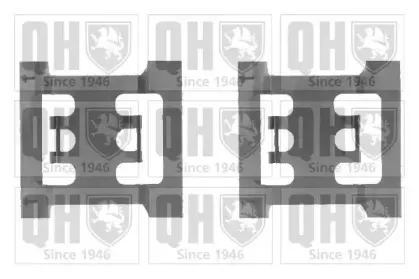 Комплектующие, колодки дискового тормоза QUINTON HAZELL купить