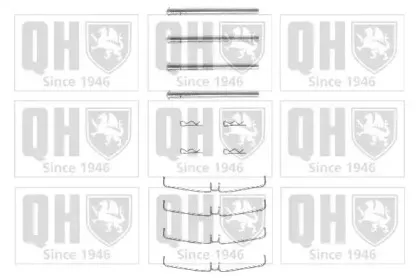 Комплектующие, колодки дискового тормоза QUINTON HAZELL купить