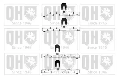 Комплектующие, колодки дискового тормоза QUINTON HAZELL купить