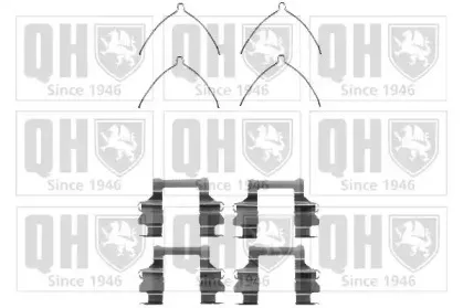 Комплектующие, колодки дискового тормоза QUINTON HAZELL купить