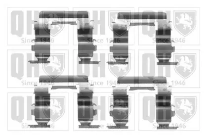 Комплектующие, колодки дискового тормоза QUINTON HAZELL купить