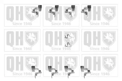 Комплектующие, колодки дискового тормоза QUINTON HAZELL купить