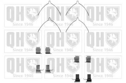 Комплектующие, колодки дискового тормоза QUINTON HAZELL купить