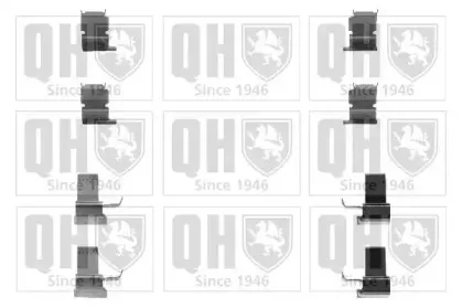 Комплектующие, колодки дискового тормоза QUINTON HAZELL купить