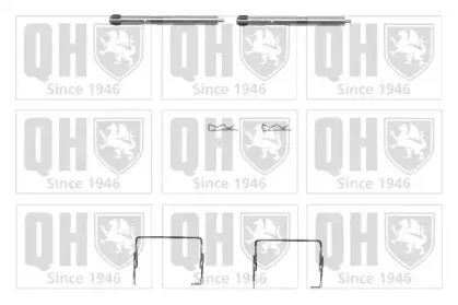 Комплектующие, колодки дискового тормоза QUINTON HAZELL купить